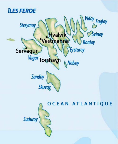 Géographie des îles Féroé