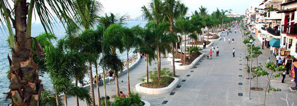 Malecon à Puerto Vallarta