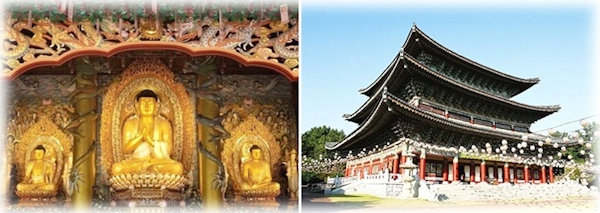 le temple d'Yakchunsaou