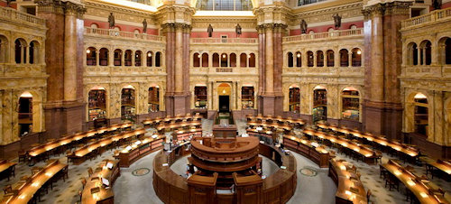 La bibliothèque du Congrès