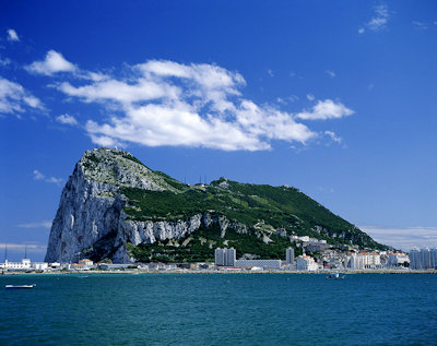 Le rocher de Gibraltar