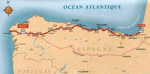 Le Chemin de Saint-Jacques-de-Compostelle