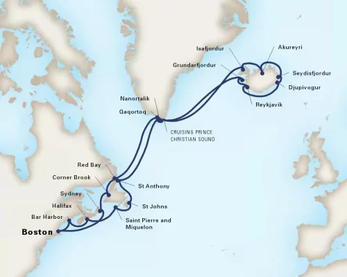 Itineraire des Vikings