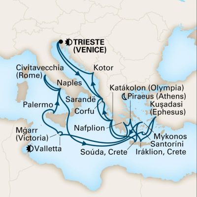 Map_Croisière_Méditerranée_Europe_en_2023