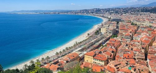 Vue panoramique Nice - France