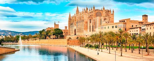 Vue panoramique de la Cathédrale de Palma